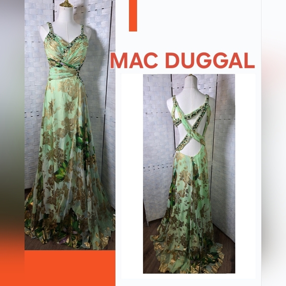Mac Duggal Dresses & Skirts - VINTG 2000 MAC DUGGAL GOWN